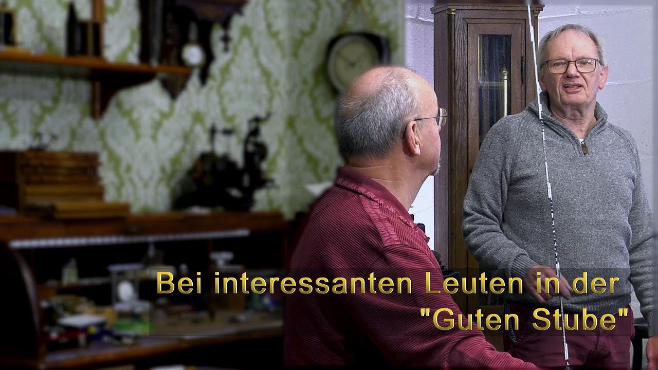 Reparatur eines Standuhrwerkes aus dem 19. Jahrhundert