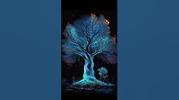 Animated tree 🎄🎄 mind relaxing video #shorts #viral