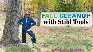 Fall Cleanup with Stihl