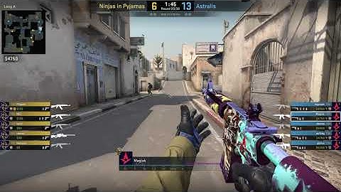 Magisk vs Ninjas in Pyjamas - de_dust2 - CT by demtovideo