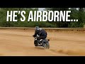 Methanol tillotson 263cc drag mini bike build  test hits