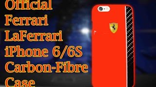 Ferrari LaFerrari iPhone6 / 6S real Carbonfibre Case