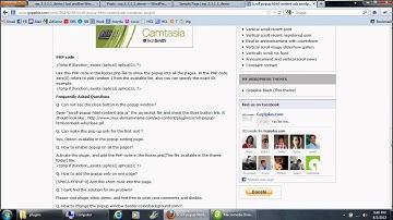 wordpress scrolling popup plugin from gopiplus.com
