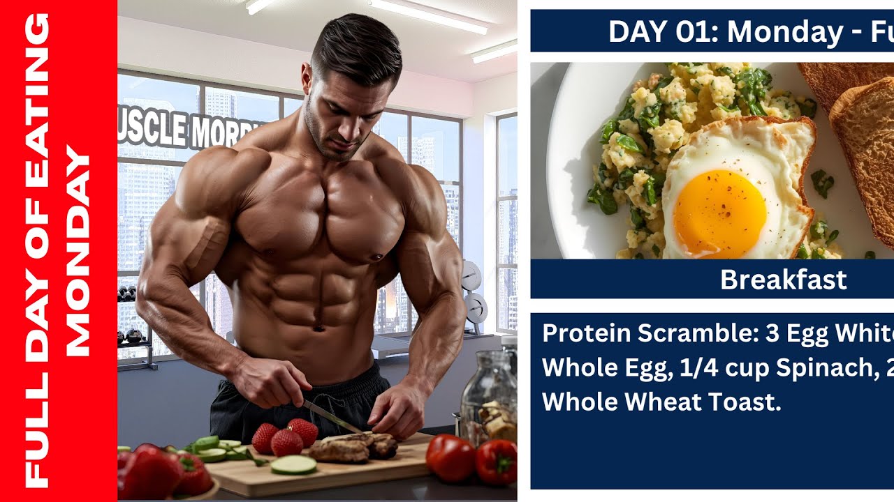 План питания на весь день для снижения веса | Высокобелковый план питания