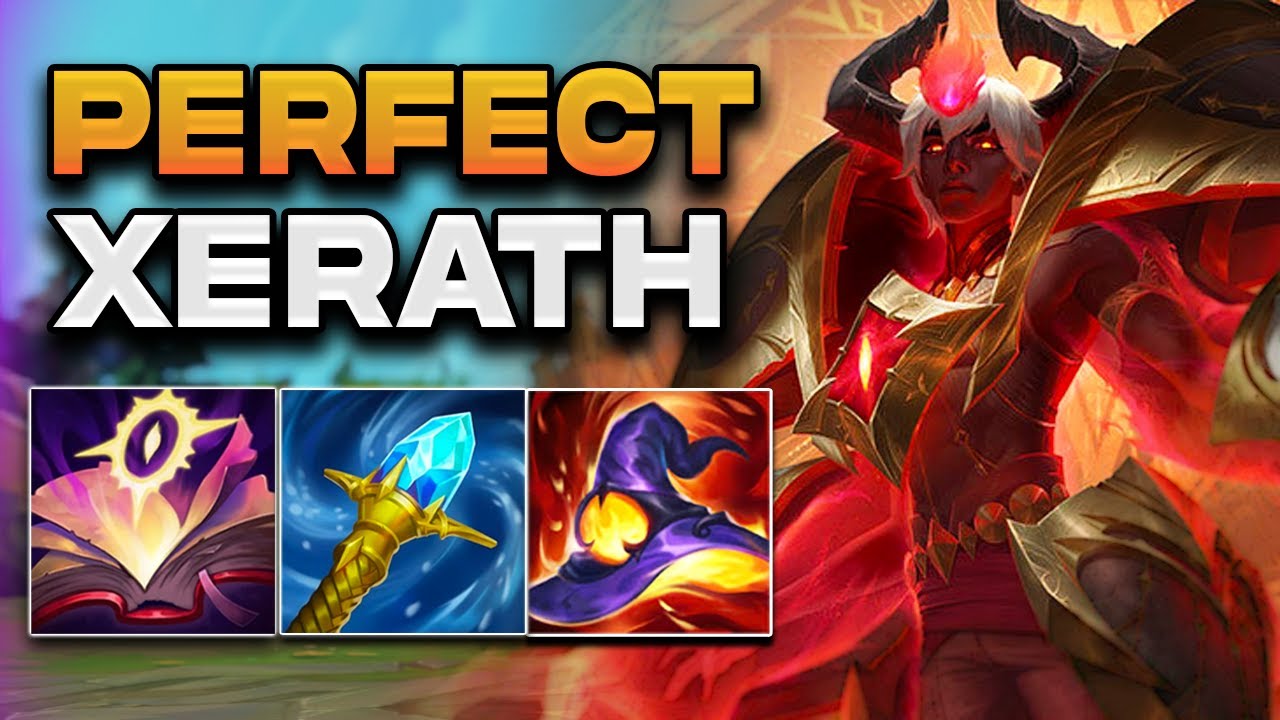 Rank 1 Xerath Has a PERFECT Game (0 deaths)