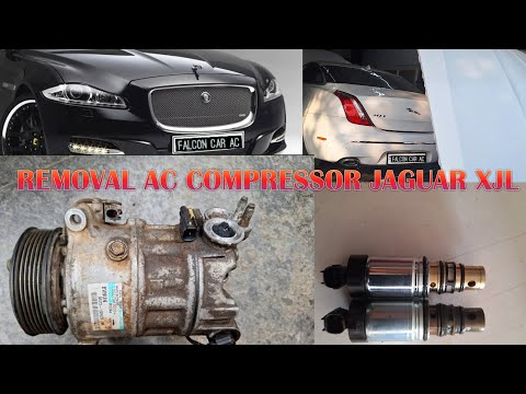 JAGUAR XJL AC COMPRESSOR VALVE REPLACEMENT