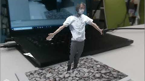 AR Visualization of Real-time 3D Data Scanned by Multiple(Two) Azure Kinect.