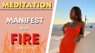 Manifest with Fire | Powerful Nature Sounds | Relaxing Music | Mediation Sleep Instant Results Music