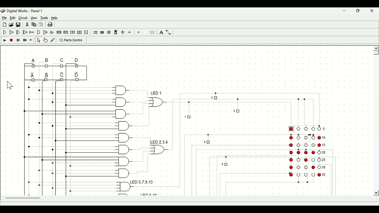 Project Akhir Sistem Digital Membuat Running Text