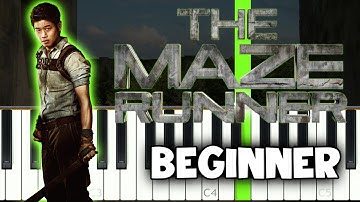 The Maze Runner - Finale Soundtrack - Easy Piano Tutorial