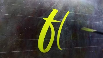 Hand Lettering by John King