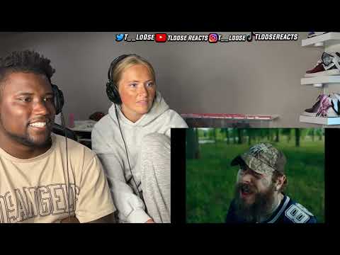 REACTION to Post Malone ft. Blake Shelton - Pour Me A Drink (Official Video)