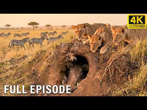 LION VS WARTHOG Nature's Most Relentless Pursuit WILDLIFE DOCUMENTARY
