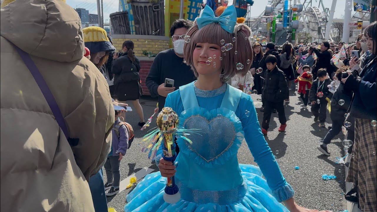 【USJ】NO LIMIT! パレード ～Discover U!!! バージョン～　シングフロート　2026/3/8 14:00（4K HDR 60fps）