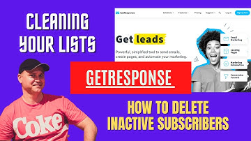 How to delete inactive subscribers from all Lists in Getresponse. 📥 Email Marketing 2021.