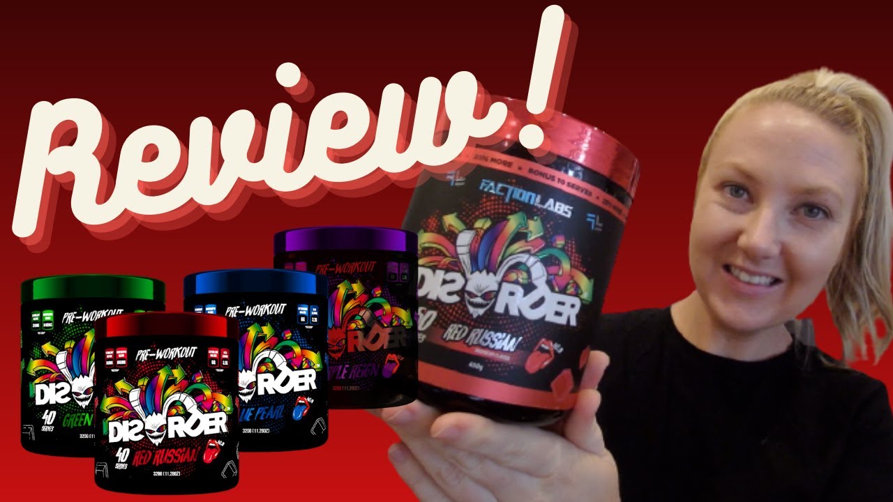 Faction Labs Disorder Pre Workout HONEST review! YouTube