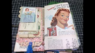 Golden Bee Layered Junk Journal