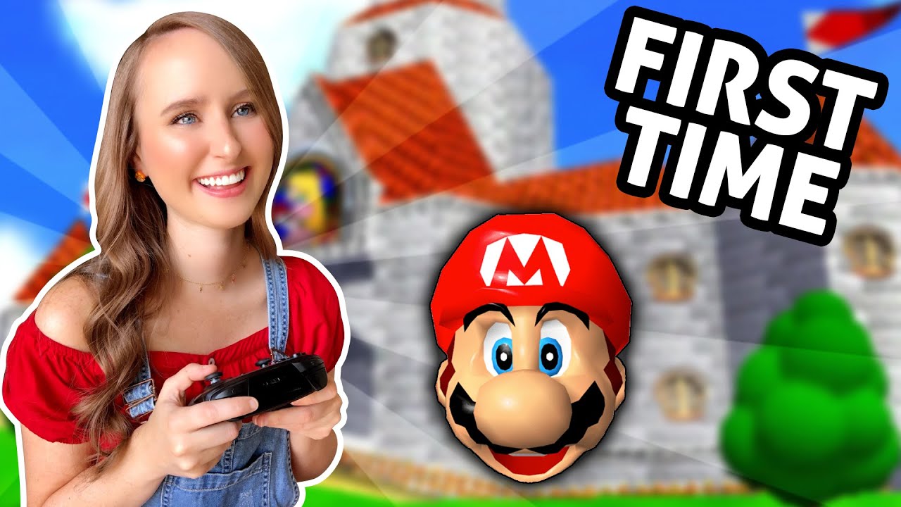 I played Super Mario 64 for the first time.