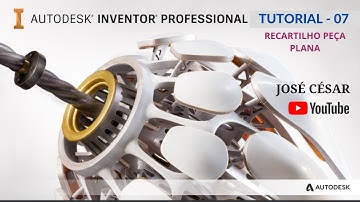AUTODESK INVENTOR - RECARTILHO PEÇA PLANA - TUTORIAL 7