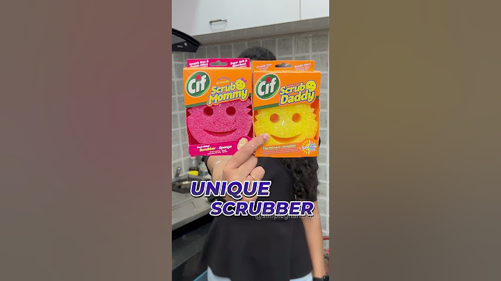 Scrub Daddy & Scrub Mommy is a good kitchen companions