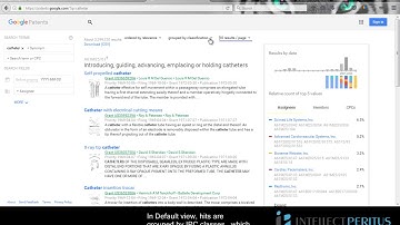 Google Patents Basic Tutorial