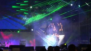 20121231台南高鐵跨年晚會 謝金燕- 一級棒&不如跳舞&練舞功