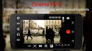 how to use cinema FV 5 light    good camera free software screenshot 4