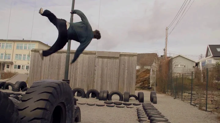 Parkour On Tractor wheels