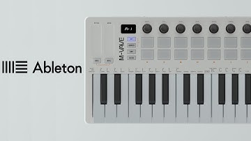 Advanced Ableton live MIDI Script integration with M-VAVE SMK25II