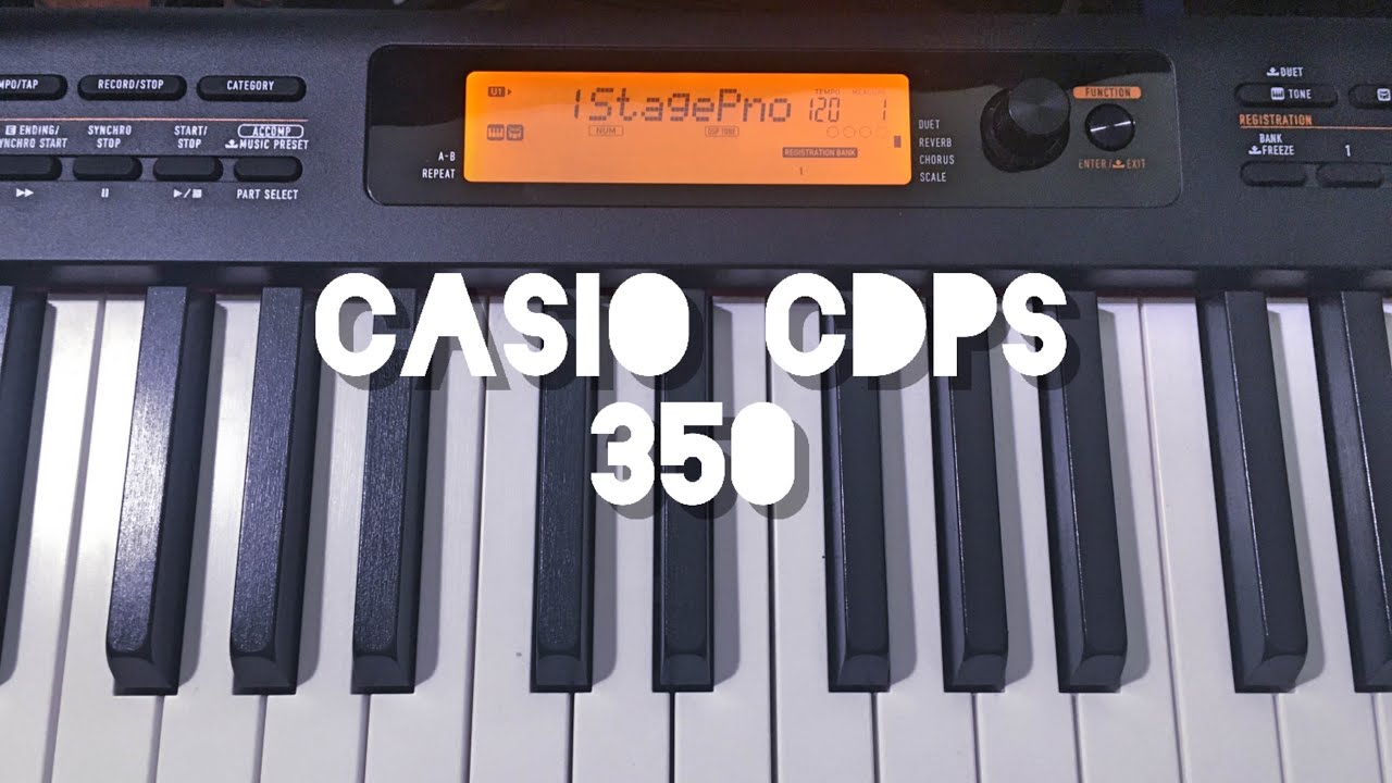 casio cdps 350