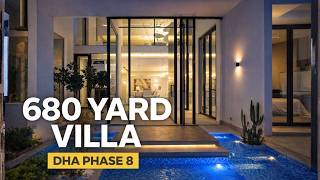 Inside a 680 Yard Luxury Villa in DHA Phase 8 Karachi | Signature Villas