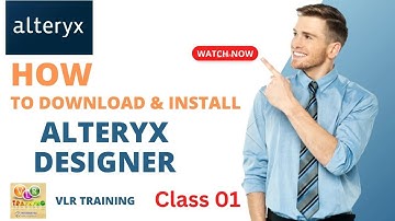 How to Install Alteryx Designer Desktop Telugu Class 01 By Venkat VLR -Analytics Automation & ETL