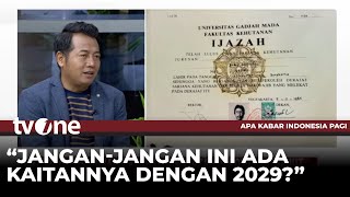 Jokowi 'Dihajar' Ijazah Palsu, Adi: Ada yang Ingin Merusak Reputasi dan Kredibilitas Jokowi | AKIP