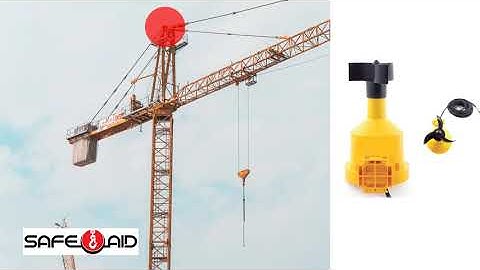 Tower crane anemometer | This is where it