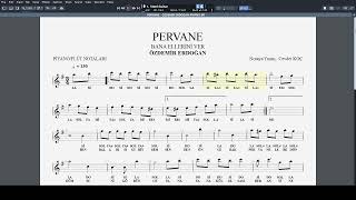 PERVANE / BANA ELLERİNİ VER - ÖZDEMİR ERDOĞAN NOTA Resimi