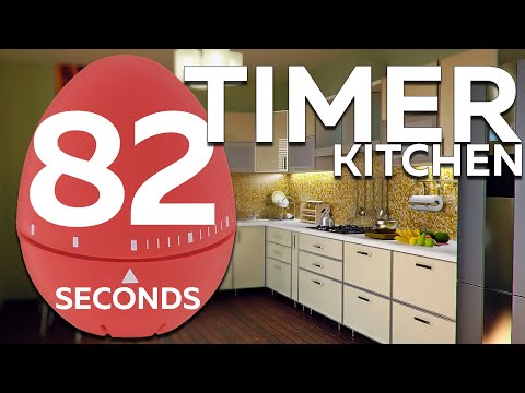 82 seconds Cooking timer | 1min 22sec Egg TIMER