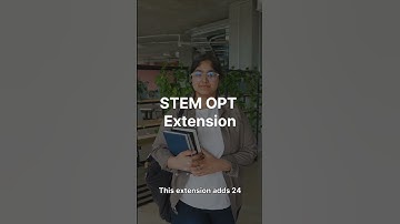 STEM OPT Extension? 36 Months Work for F-1 Students! #STEMOPT #F1Visa #InternationalStudent