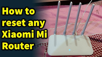 How to reset any Xiaomi Mi Router