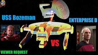 Viewer Request - USS Bozeman VS USS Enterprise D - Cause and Effect - Star Trek Starship Battles screenshot 4