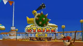 BABY DK DOES IT AGAIN - Mario Sluggers 2 Player Gameplay!