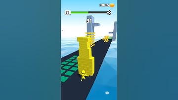 Stack colors LVL-#73||gameplay| iOS gameplay||#Shorts