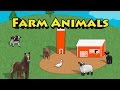 Farm Animals - Spell Goat Horse Duck Pig Sheep Cow For Kids
