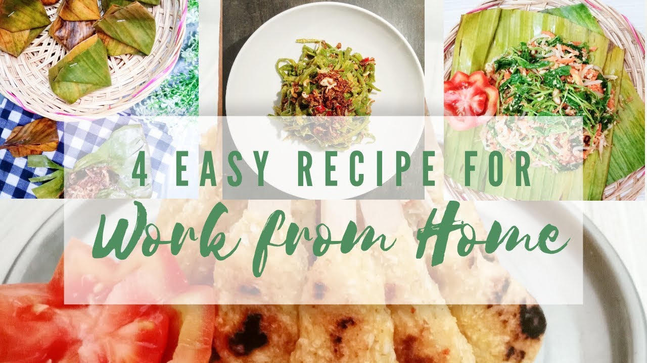 4 Easy Recipe for Work From Home | Vegetarian Cuisine | Khas Bali