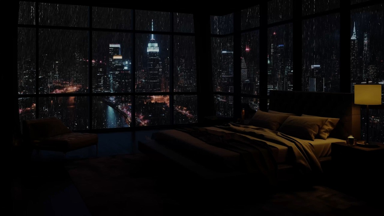 Fall Asleep Fast to Gentle Rain | Deep Sleep, Calm Mind, Meditation, Stress Relief & Better Rest