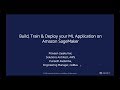 Build, Train & Deploy your ML Application on Amazon SageMaker with redBus