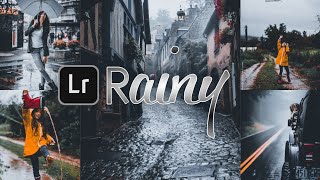 How to edit dark rainy preset - lightroom mobile preset | Rainy preset | Lightroom tutorial screenshot 3