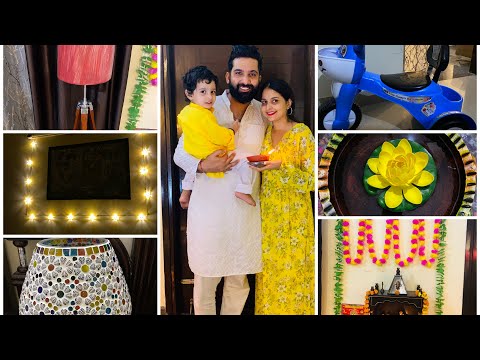 Part 1 - Diwali 2022🪔 || Rangoli😍|| Diwali me kaise sajaya ghar aur kya kya khareeda❤️|| Neymeet