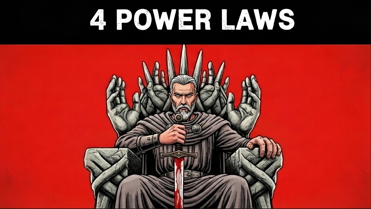 The 4 Ruthless Laws of Power to Become UNTOUCHABLE