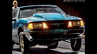 351w mustang nitrous pass MT 275/50 drag radial