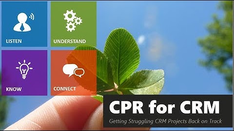 CPR for CRM: Getting a Struggling CRM Project Back on Track